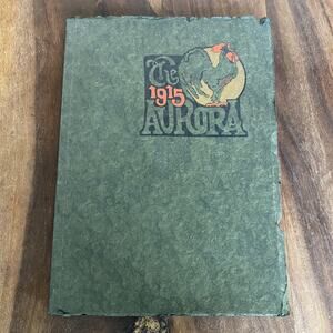 Union High School 1915 The Aurora Yearbook Grand Rapids Michigan Vintage